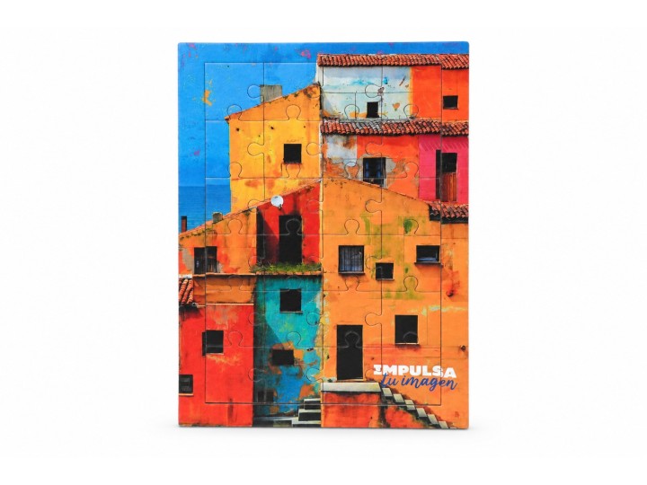 Puzles cartón rectangular 14x20 cm / 15 piezas