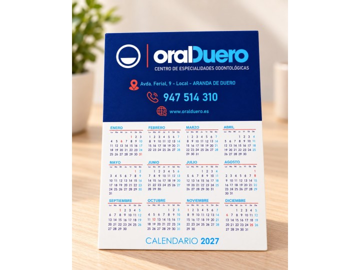 Calendarios Magnéticos 80 x 100 mm