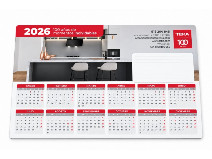 Calendarios Magnéticos 145 x 210 mm